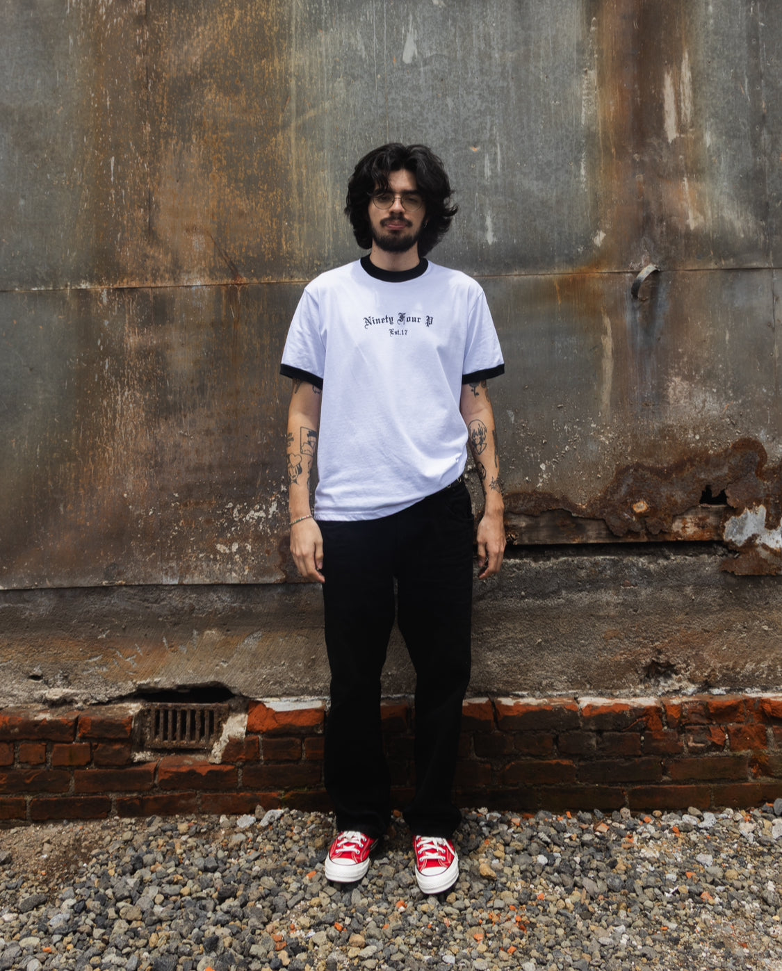 White Ringer Tee EST .17