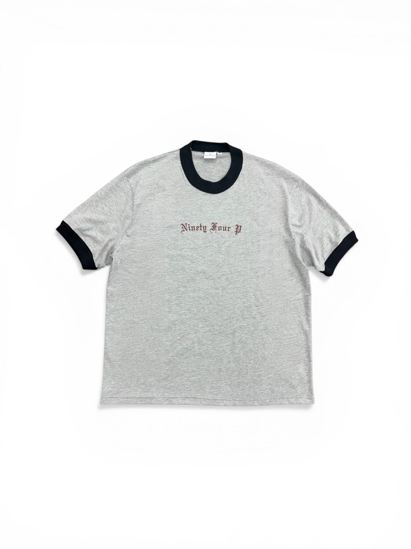 Grey Ringer Tee classic
