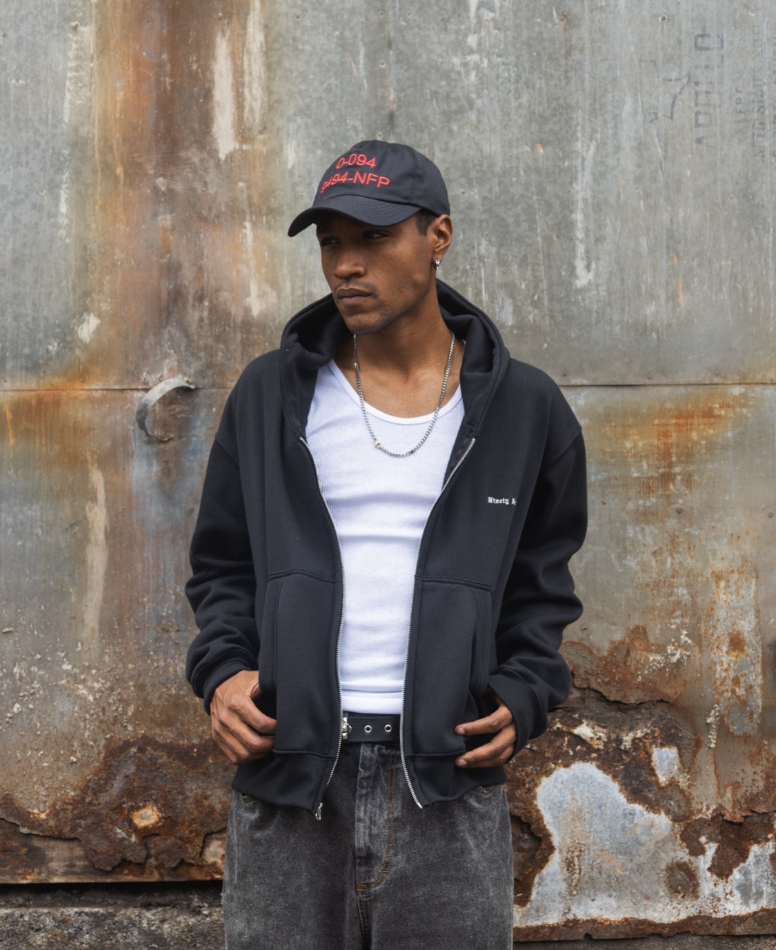 Hat Black (Red) Mechanic Service NFP