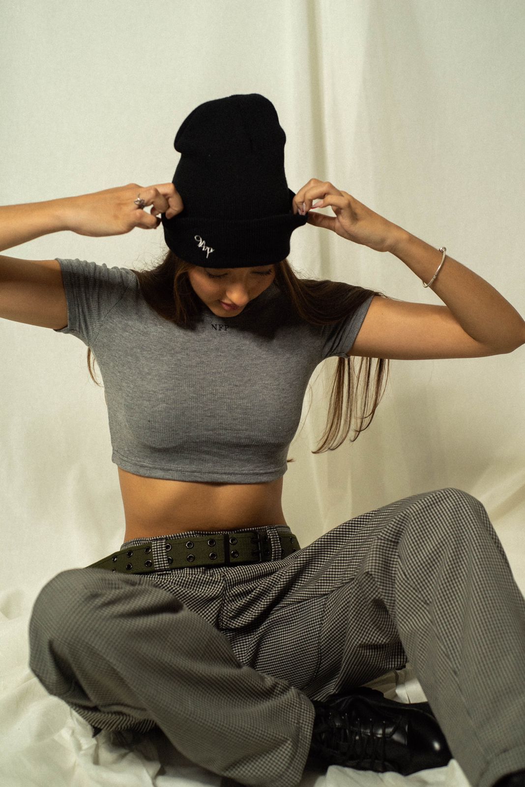 Black Beanie Logo