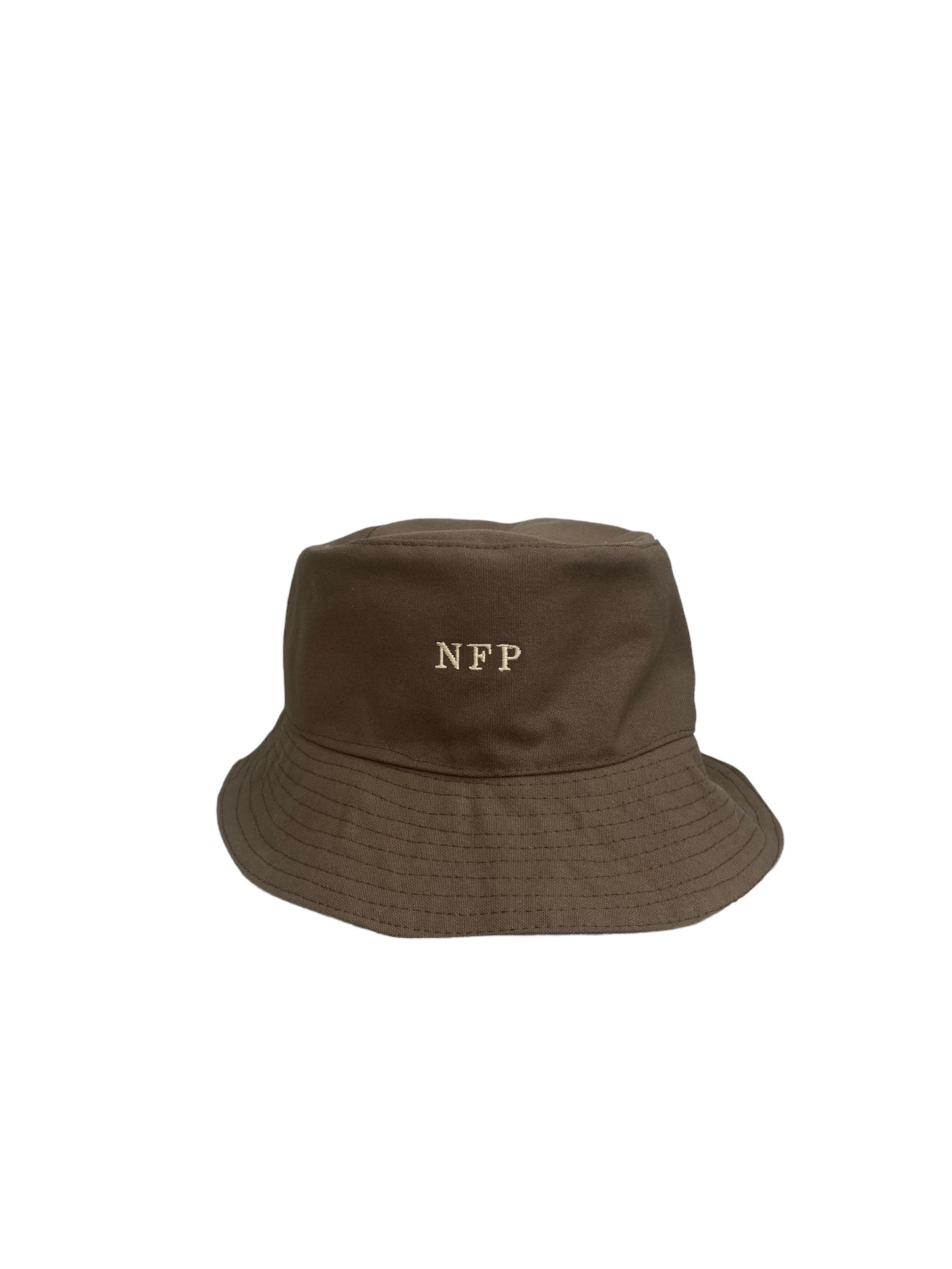 Brown Bucket Hat