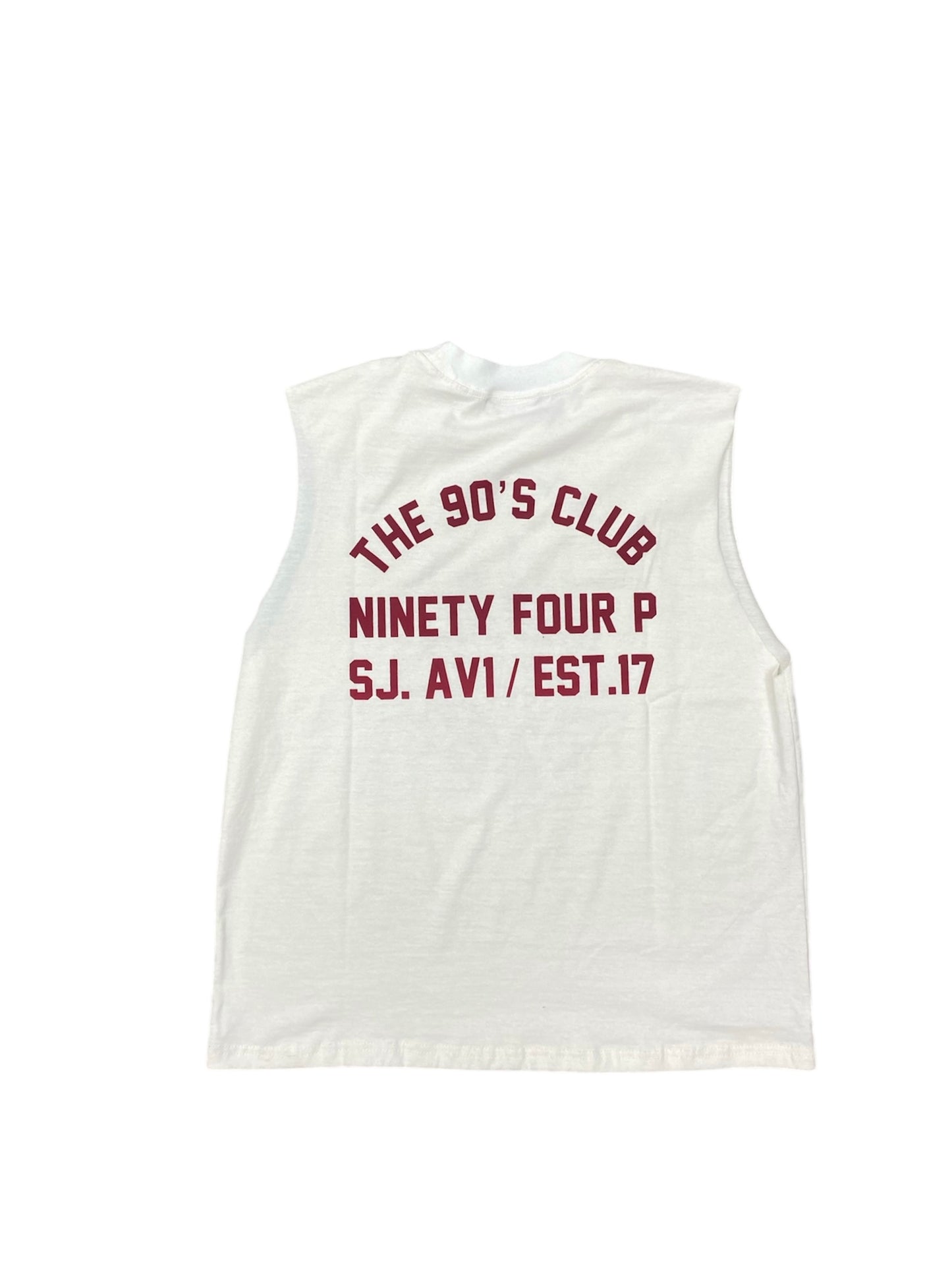 White Tank top NFP  EST.17