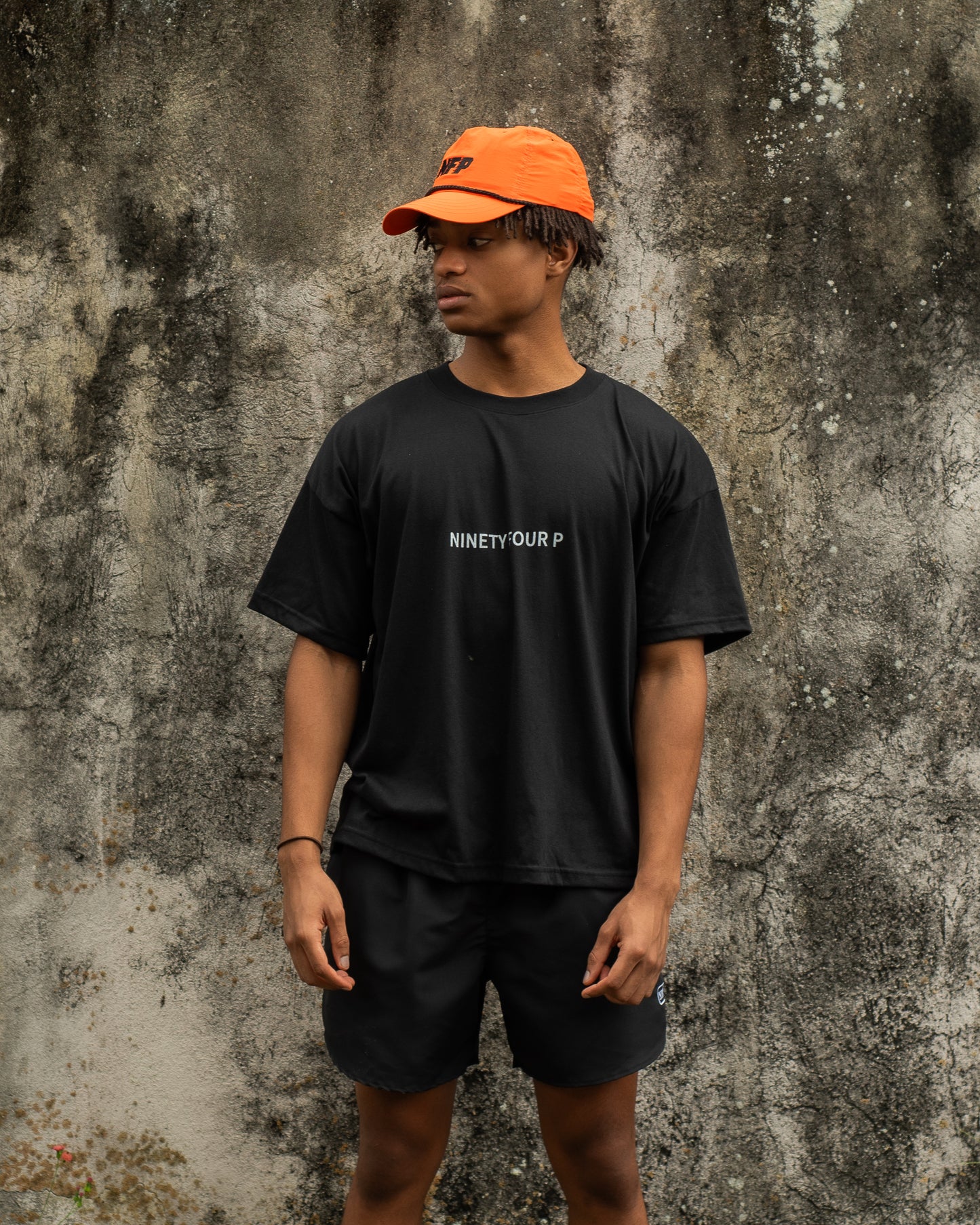 GMS NFP Oversized Fit Black tee