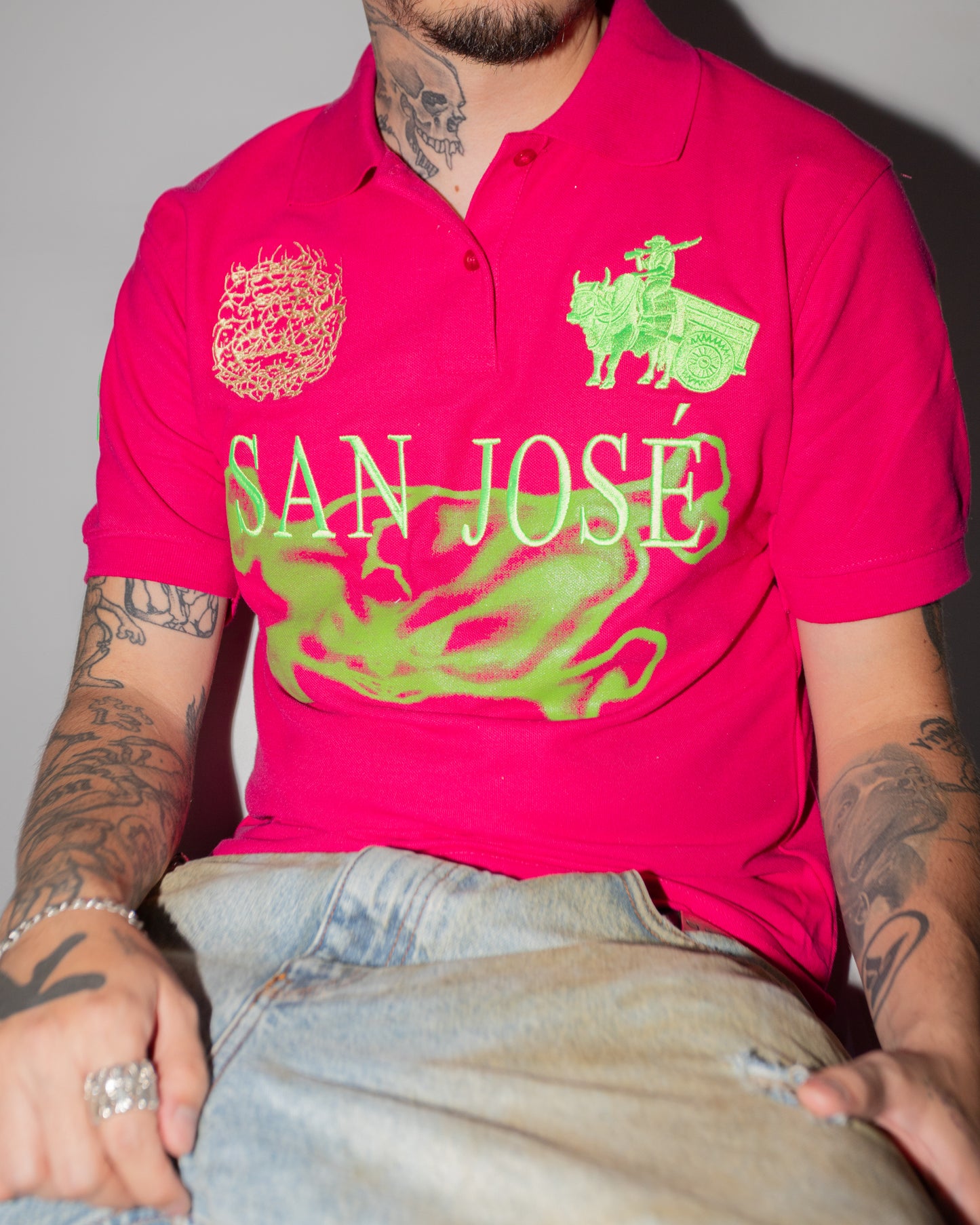 Pre-Order — NFP x Kevin Mejía Polo Pink