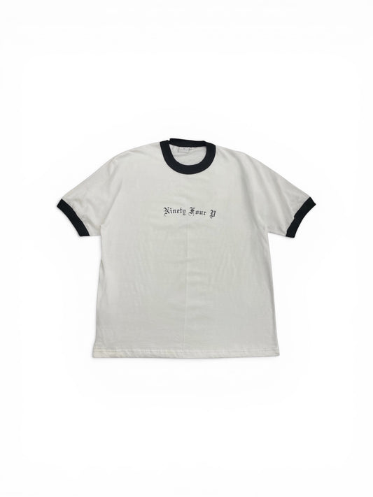 White Ringer Tee Clásica
