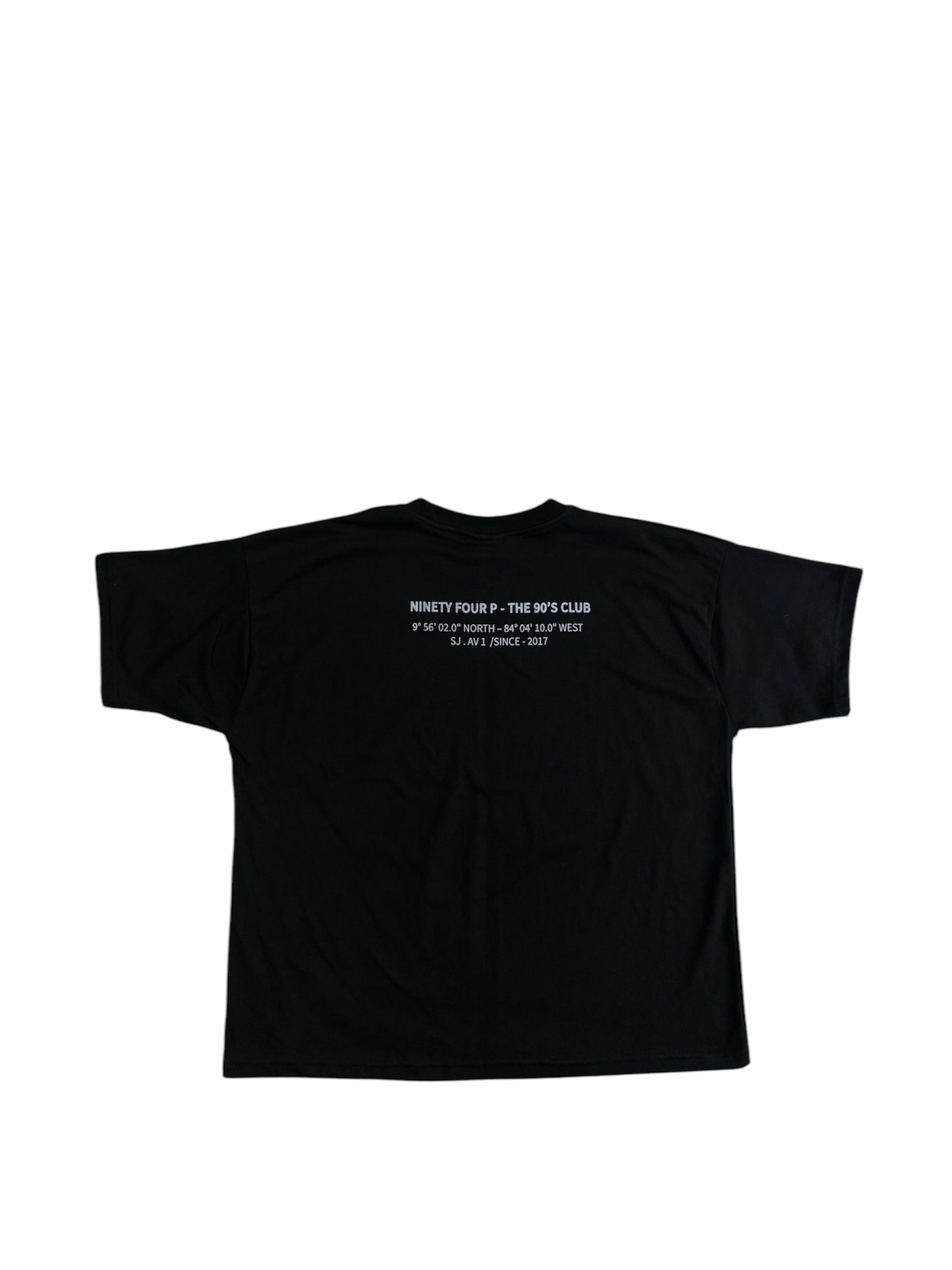 GMS NFP Oversized Fit Black tee