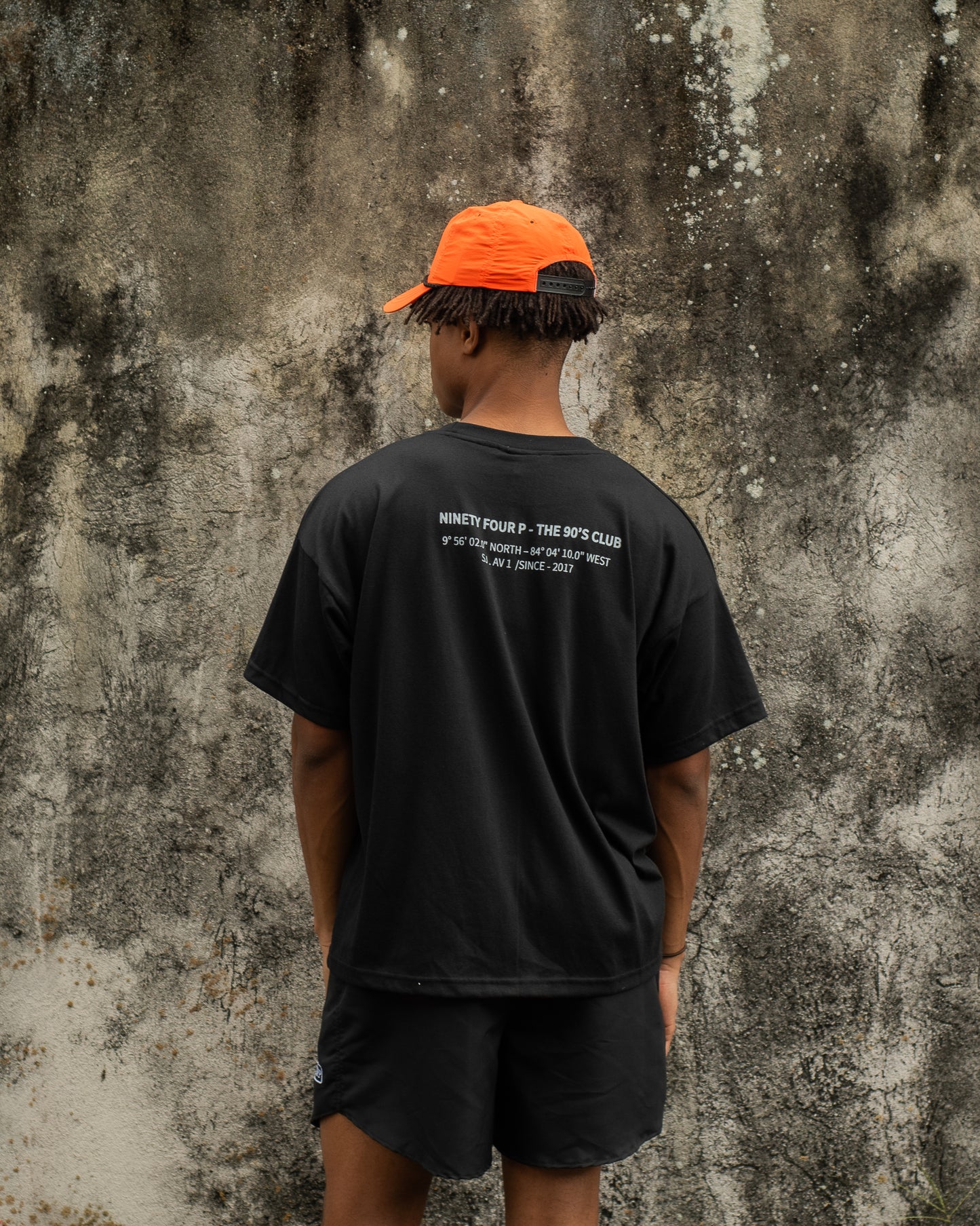 GMS NFP Oversized Fit Black tee