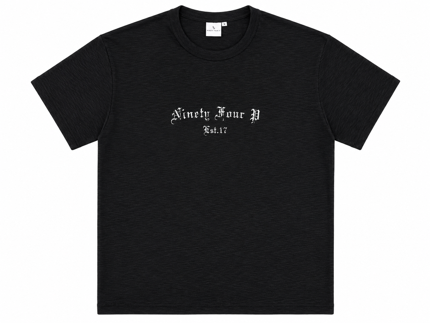 Black Slub Tee