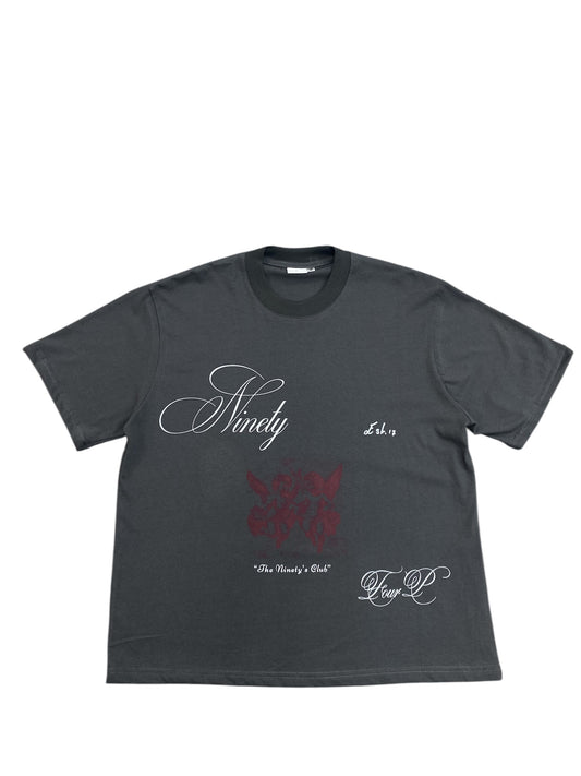 Grey Tee “the 90’s club”