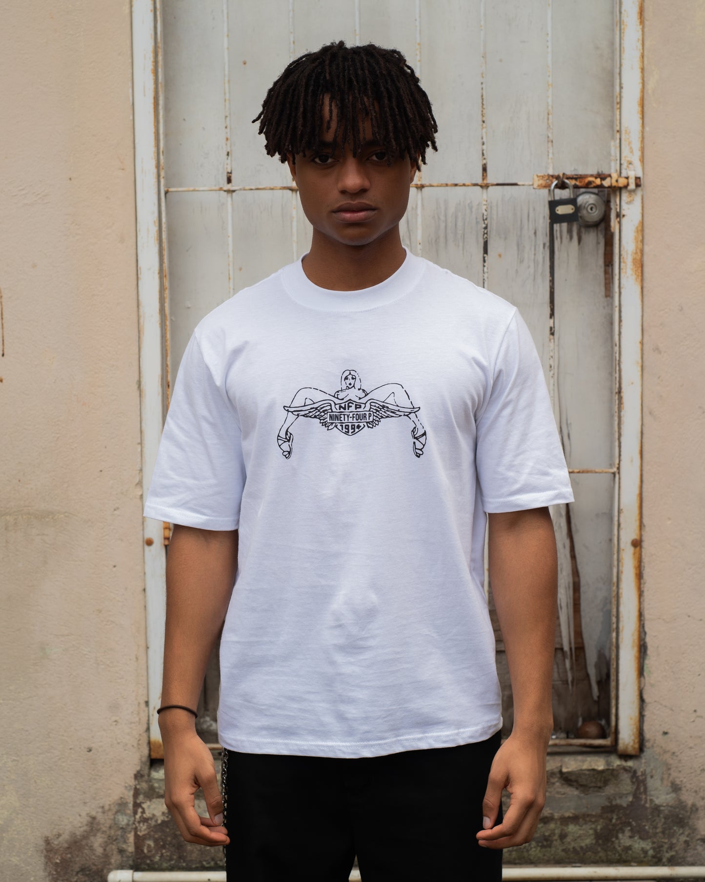 White Tee Ninety Four P