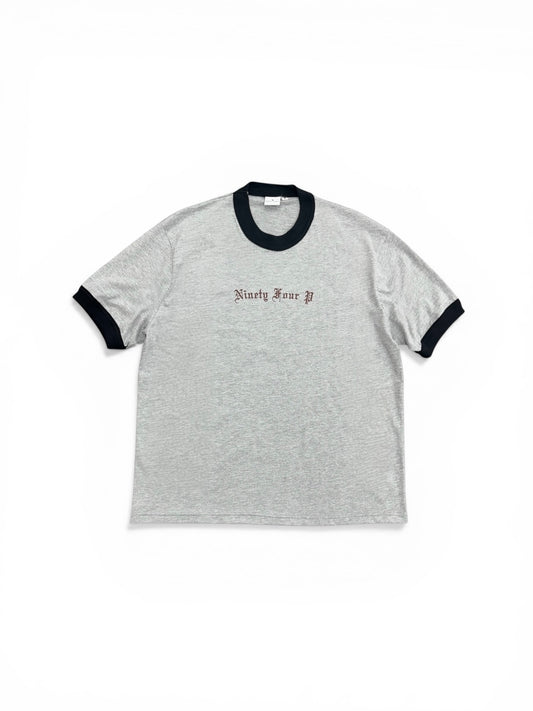 Grey Ringer Tee classic
