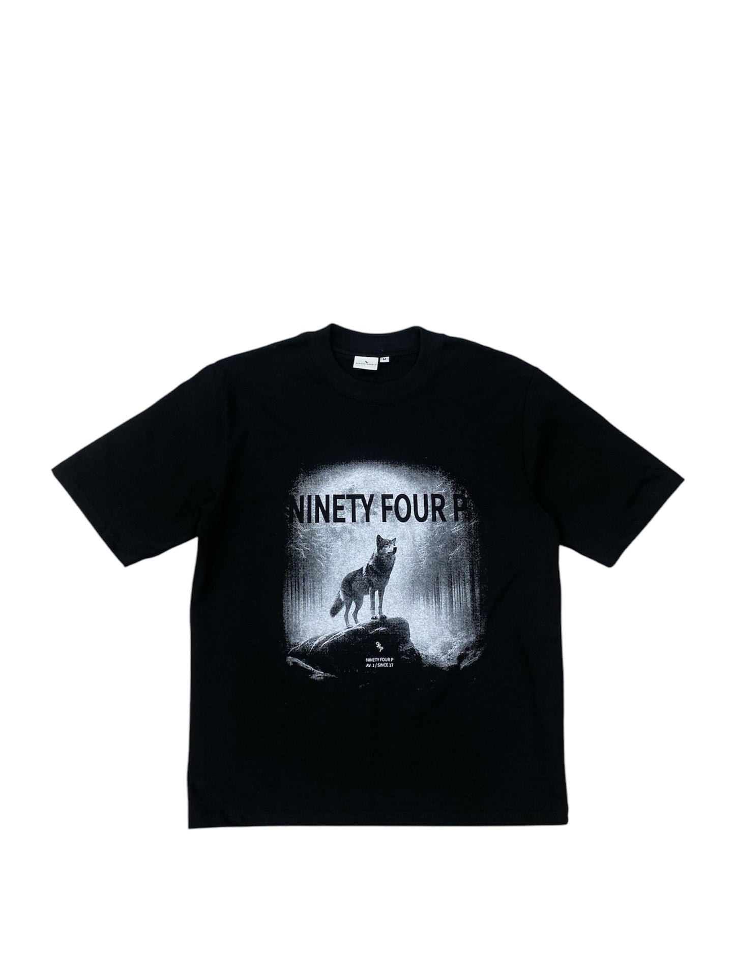 Wolf Black Tee