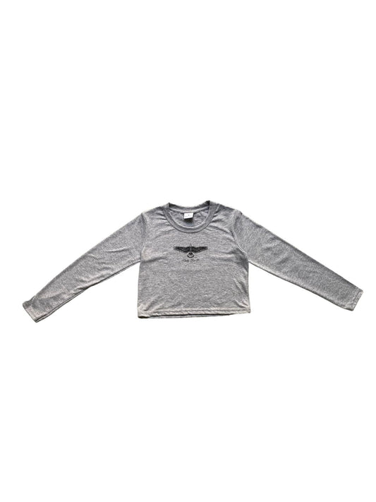 Eagle Long Sleeve Crop