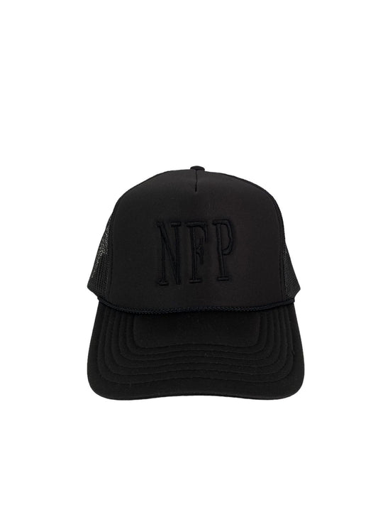 Trucker Hat Black & Black