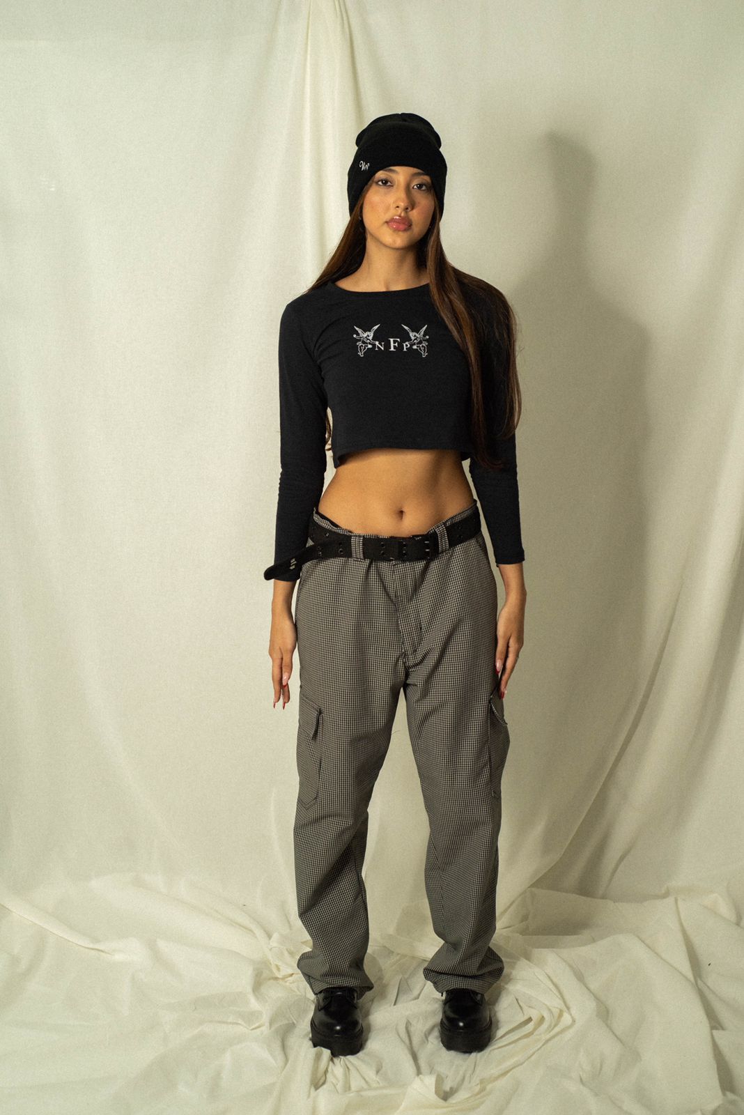 Angels NFP Long Sleeve Crop