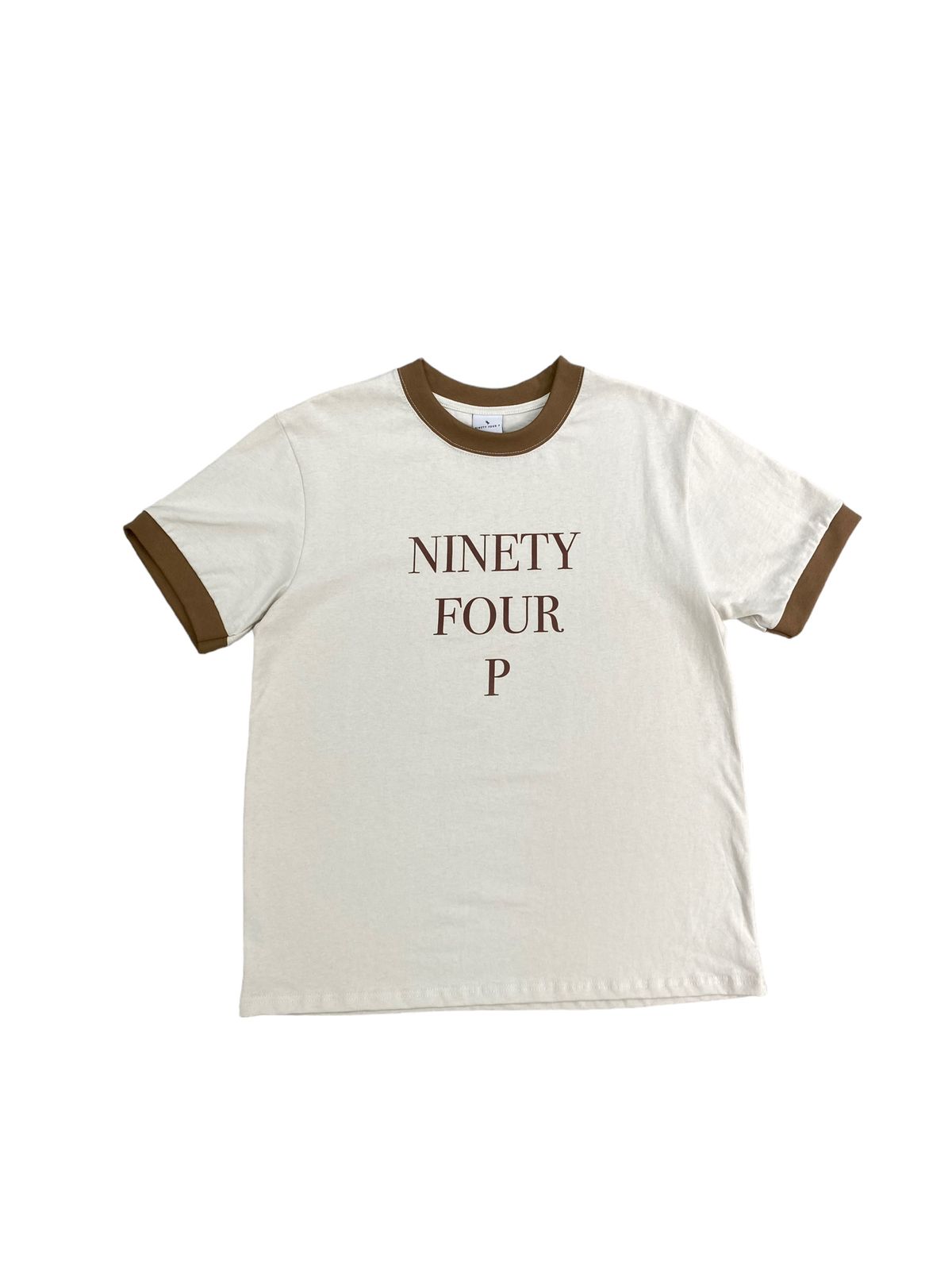 Ringer Tee - Brown