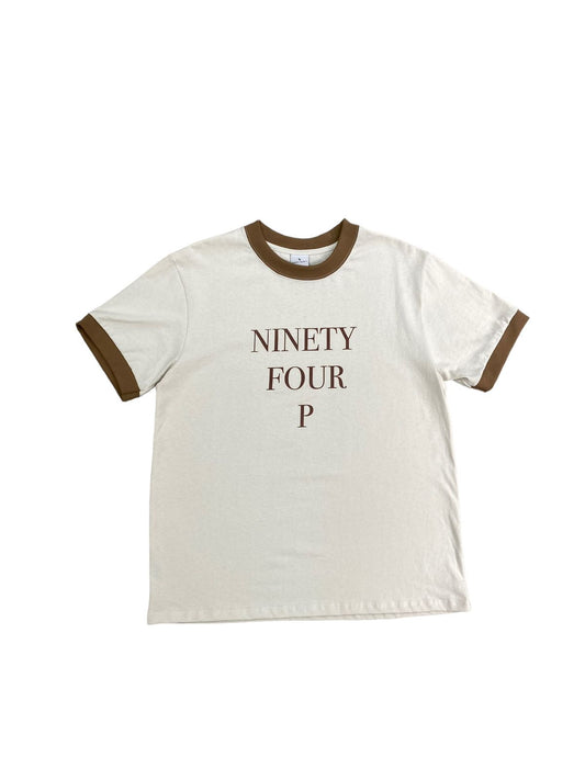 Ringer Tee - Brown