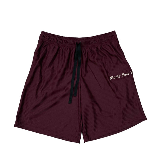 Mesh Short - Wine