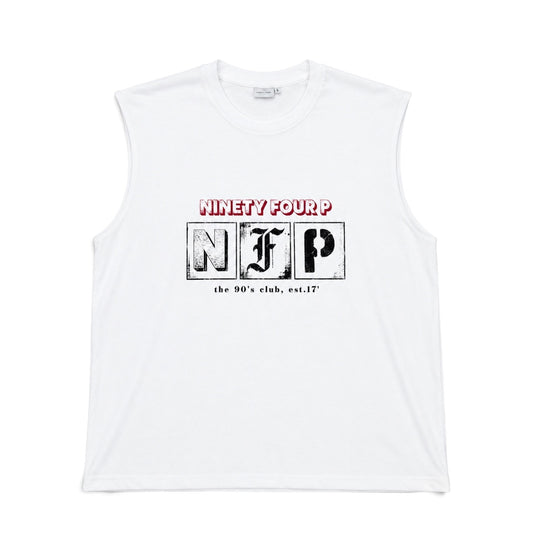 Tank Top Tee White NFP