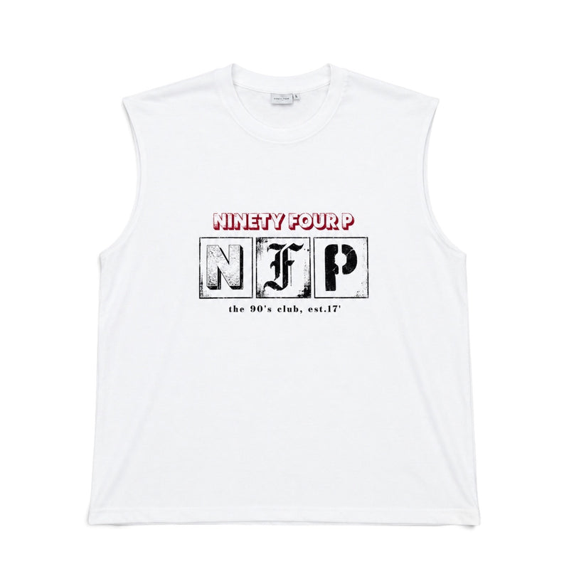 Tank Top Tee White NFP