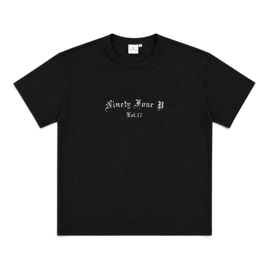 Black Slub Tee
